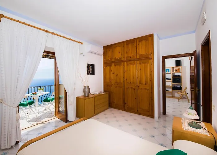 Savina - Elegant Family Overlooks Amalfi Coast - 别墅 波西塔諾